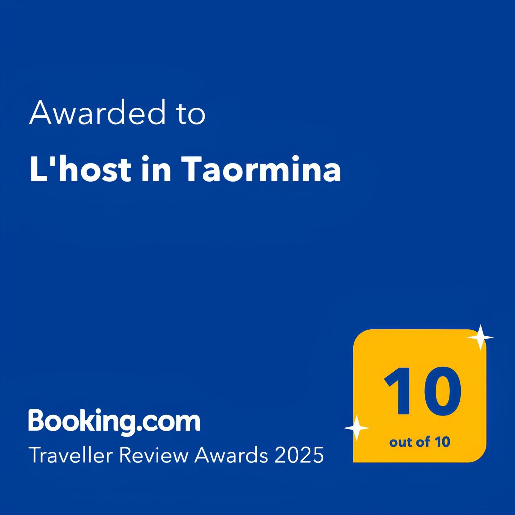 L'Host In Taormina Lägenhet Exteriör bild